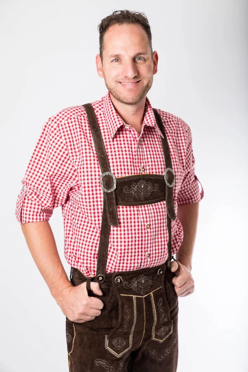 Benelux weas Lederhose Jupp Kniebund 3/4