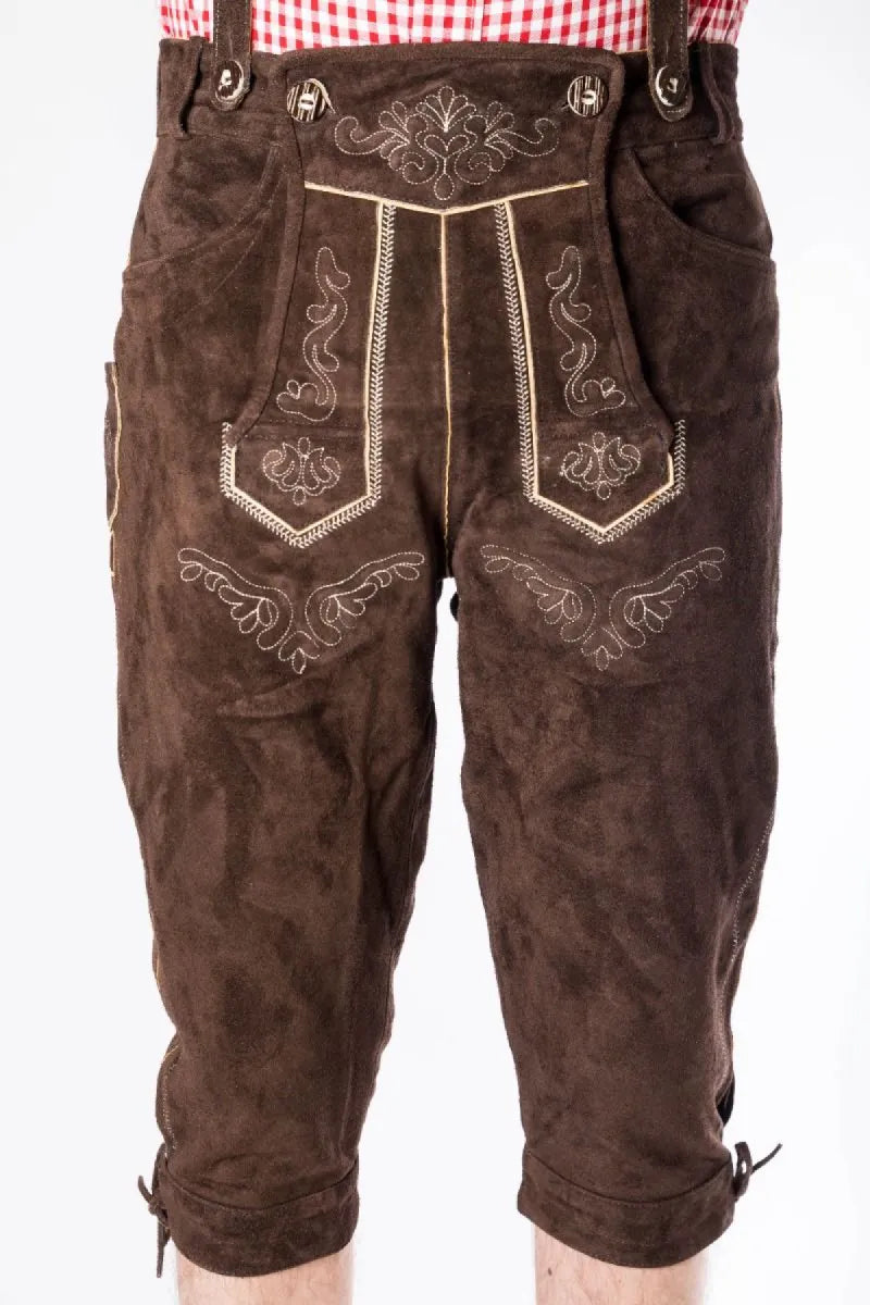 Benelux weas Lederhose Jupp Kniebund 3/4