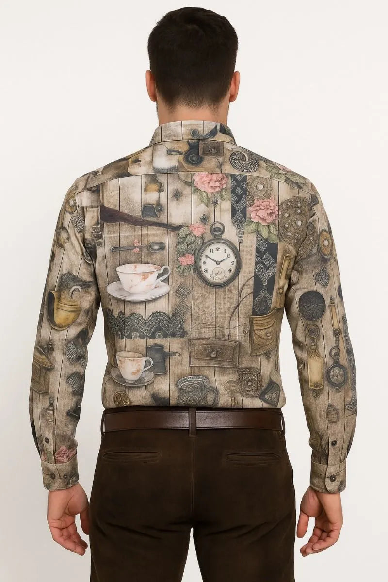 Jeansfield Trachtenhemd classic print