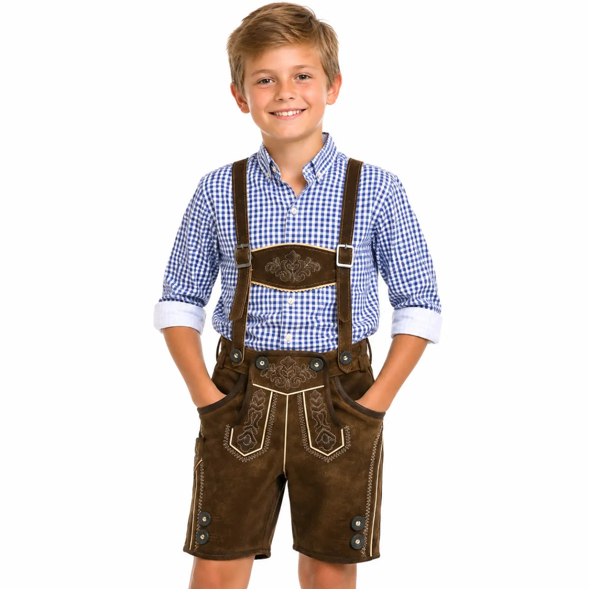 Ederer Max Isar Trachten kinder lederhose kort