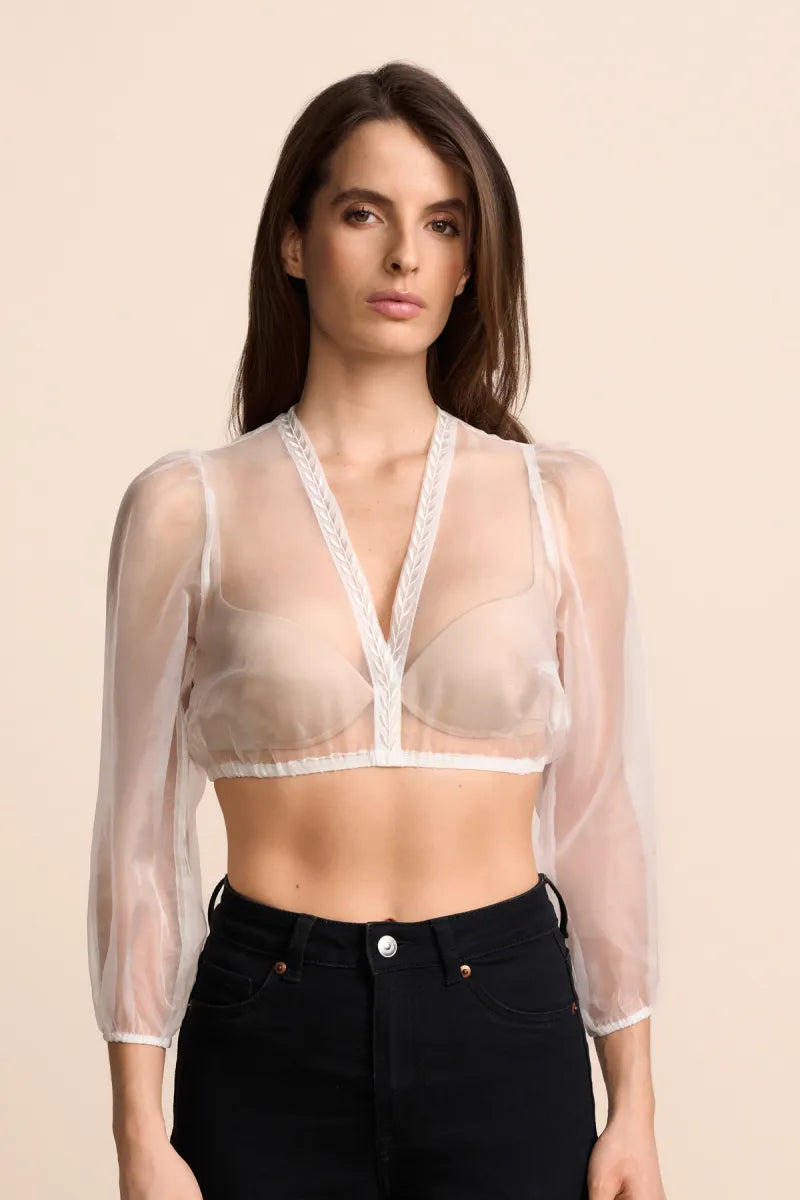Krüger Krüger Dirndl blouse Zorina(Ecru)