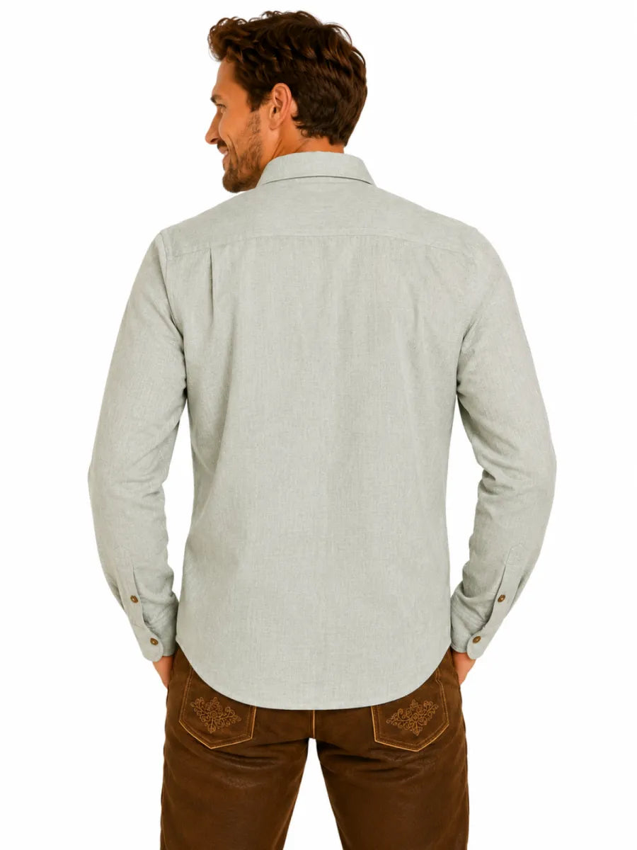 Orbis textie Orbis trachtenhemd lange mouw