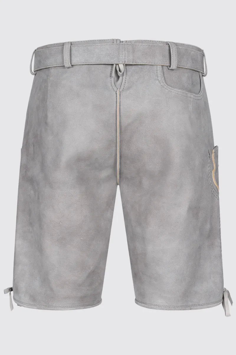 Krüger Krüger Lederhose Norwin met riem