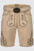 Krüger Krüger Lederhose Tayden met riem