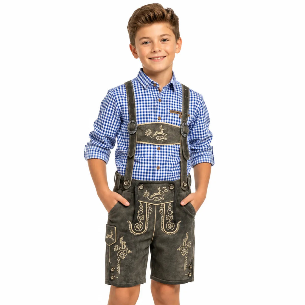 Ederer Max Isar Trachten jongens lederhose kort