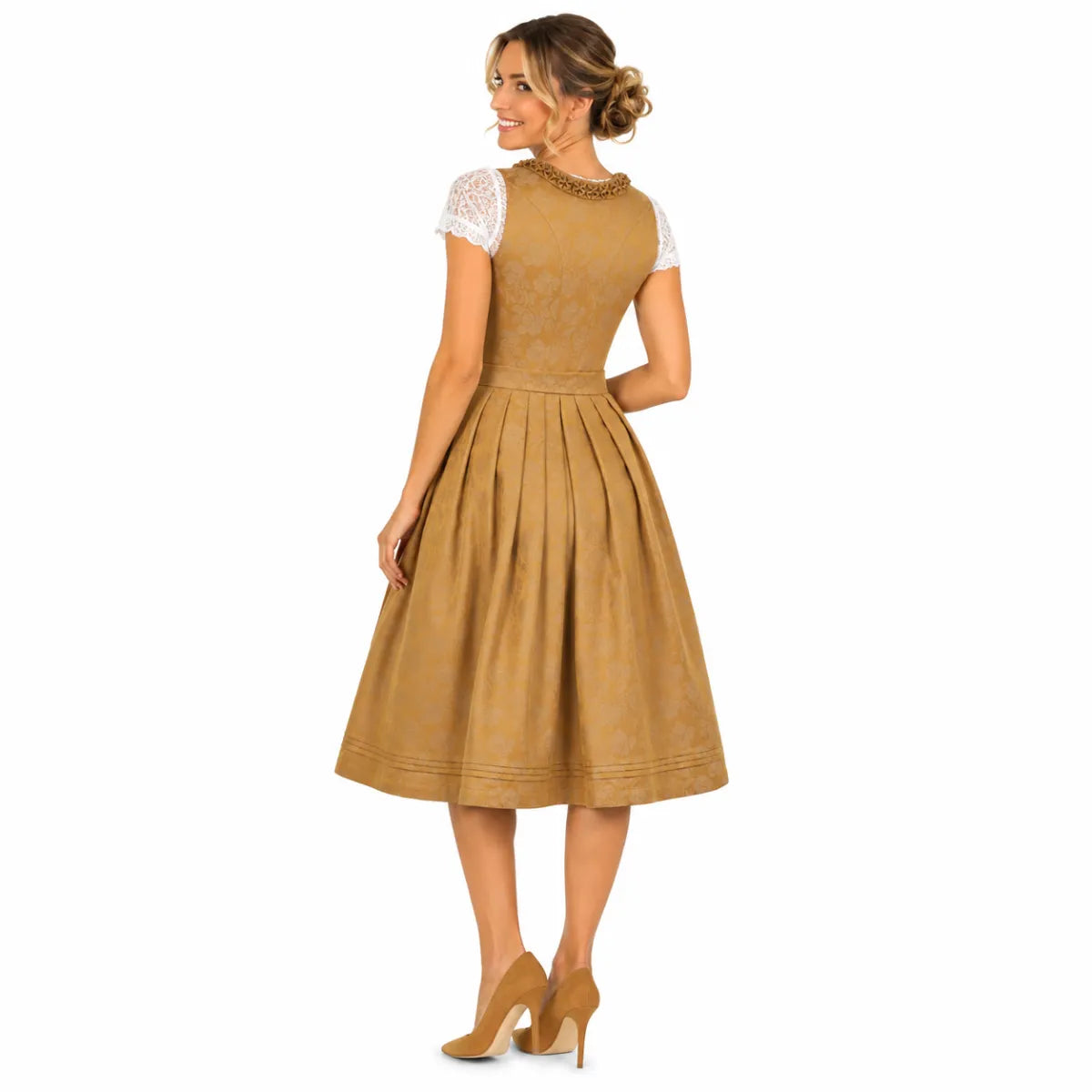 Marjo Tracht Marjo dirndl Hochleiten oker