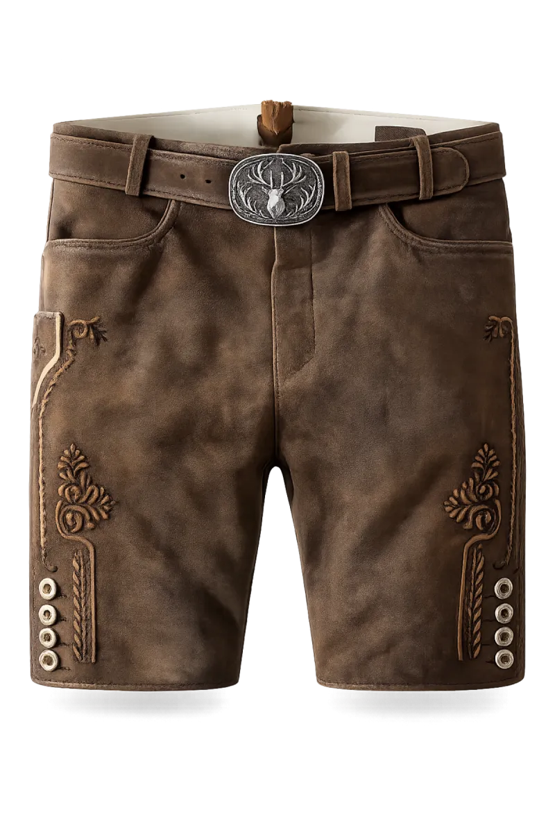 Stockerpoint Lederhose Ronny Muskat Gespeckt