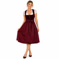 Marjo Tracht Marjo dirndl Rabenstein bordeau wine