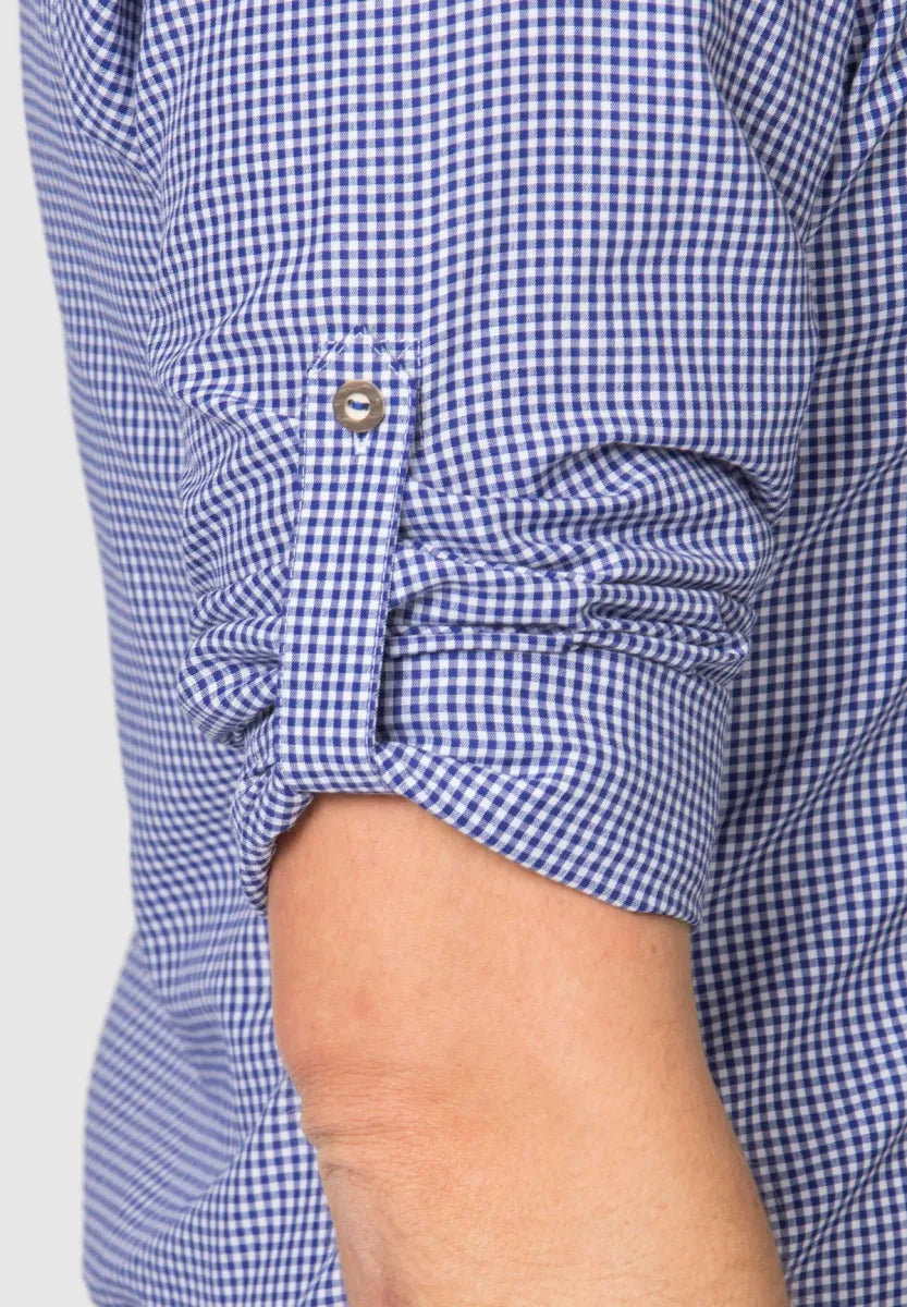 Stockerpoint Stockerpoint Hemd Marius (blauw-wit)