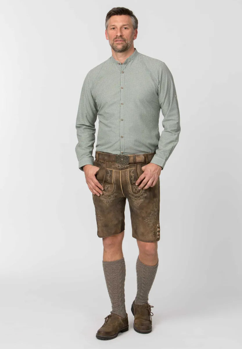 Stockerpoint Stockerpoint Hemd Marius (groen-wit)