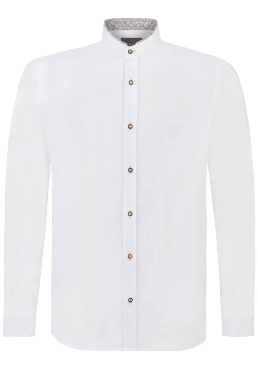 Stockerpoint Stockerpoint Trachtenhemd Rosario wit/blauw
